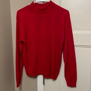 Women’s size medium red Bentley sweater! Vintage!